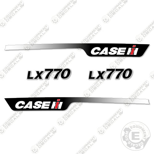Case LX770 Decal Kit Front End Loader- Aftermarket Kit