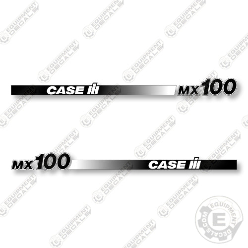 Case MX100 Straight Decal Kit Tractor - Aftermarket Kit