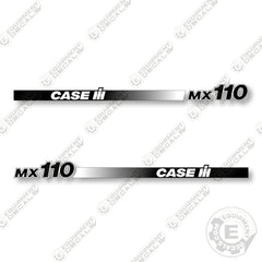 Case MX110 Straight Decal Kit Tractor - Aftermarket Kit