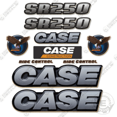 Fits Case SR-250 Decal Kit Skid Steer