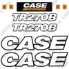 Image of Fits Case TR270B Decal Kit Compact Track Loader