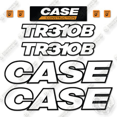 Fits Case Decal Kit TR310B Compact Track Loader