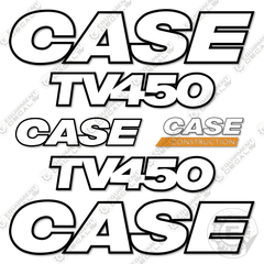 Fits Case TV450 Decal Kit Track Loader - 3M REFLECTIVE VINYL!