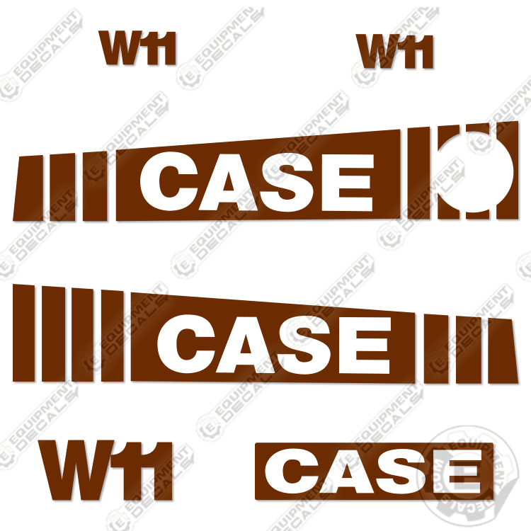 Fits Case W11 Decal Kit Wheel Loader