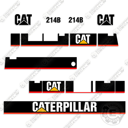 Caterpillar 214B Excavator Decals