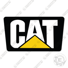 Caterpillar 303.5E2 CR Mini Excavator Rear Decal