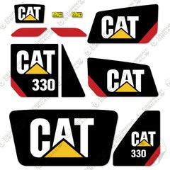 Fits Caterpillar 330 Decal Kit Hydraulic Excavator