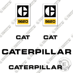 Fits Caterpillar 562D Decal Kit Dozer