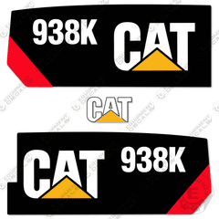 Fits Caterpillar 938K Decal Kit Wheel Loader