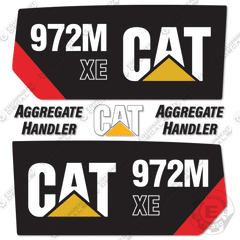 Fits Caterpillar 972M Wheel Loader Decal Kit (42" Sides)