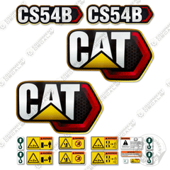 Fits Caterpillar CS54B Decal Kit Next Gen Roller