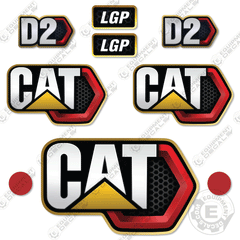 Fits Caterpillar D2 Decal Kit Next Gen Dozer