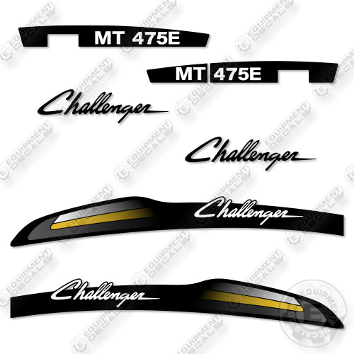 Fits Challenger MT475E Decal Kit Tractor