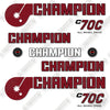 Image of Fits Champion C70C Decal Kit Motor Grader