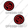 Image of Fits Chicago Pnuematic CPS250-150 Decal Kit Air Compressor