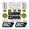 Image of Clark TMX15S Decal Kit Forklift - Aftermarket Kit
