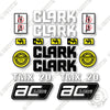 Image of Clark TMX20 Decal Kit Forklift - Aftermarket Kit