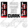 Image of Fits Clark C30 Forklift Decal Kit