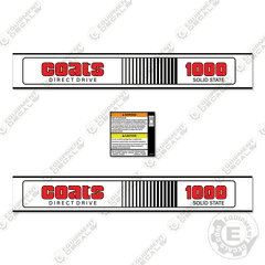 Fits Coats 1000 Decal Kit Wheel Balancer
