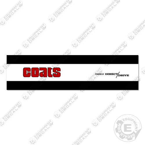 Coats 1300 Decal Kit Wheel Balancer - Aftermarket Kit