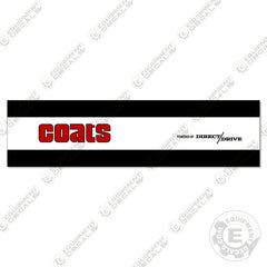 Coats 1400 Decal Kit Wheel Balancer - Aftermarket Kit