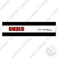 Coats 1600 Decal Kit Wheel Balancer - Aftermarket Kit
