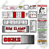 Image of Coats 5050ax Decal Tire Changer - Aftermarket Kit
