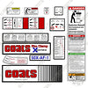 Image of Coats 50X-AF-1 Decal Kit Rim Clamp