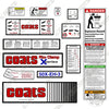 Image of Coats 50X-EH-3 Decal Kit Rim Clamp