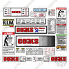 Image of Coats 90x-eh-l Decal Kit Tire Changer - Aftermarket Kit
