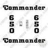 Image of Commander 650 Decal Kit UTV - Aftermarket Kit