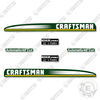 Image of Fits Craftsman Kohler Pro 22HP V-Twin Decal Kit Mower