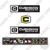 Image of Cushman 4X Decal Kit Shuttle - Aftermarket Kit