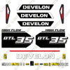 Image of Develon DTL35 Decal Kit Compact Track Loader - Aftermarket Kit
