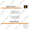 Image of Fits Ditch Witch 1220 Decal Kit Drill