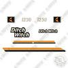 Image of Fits Ditch Witch 1230 Decal Kit Trencher