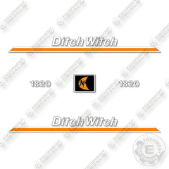 Ditch Witch 1820 Decal Kit Trencher - Aftermarket Kit