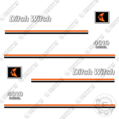 Fits Ditch Witch 4010 Decal Kit Tractor