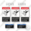 Image of Ditch Witch H311 Decal Kit Chain Trencher - Aftermarket Kit