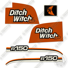 Fits Ditch Witch R150 Decal Kit Trencher