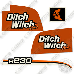 Fits Ditch Witch R230 Decal Kit Trencher