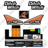 Image of Fits Ditch Witch RT16 Decal Kit Trencher