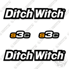 Fits Ditch Witch S3C Trailer Decal Kit