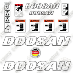 Doosan 12-7USI590 Decal Kit Pallet Jack- Aftermarket Kit