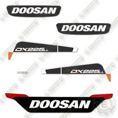 Doosan DX225LL-5 Decal Kit Log Loader- Aftermarket Kit