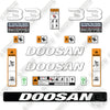 Image of Fits Doosan G33P-7 Decal Kit Forklift