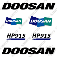 Fits Doosan HP915 Decal Kit Compressor