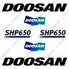 Fits Doosan SHP650 Decal Kit Mobile Compressor