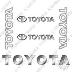 Fits Toyota 8FGCU32 Decal Kit Forklift (No Warnings)