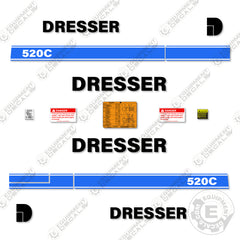 Fits Dresser 520C Decal Kit Wheel Loader